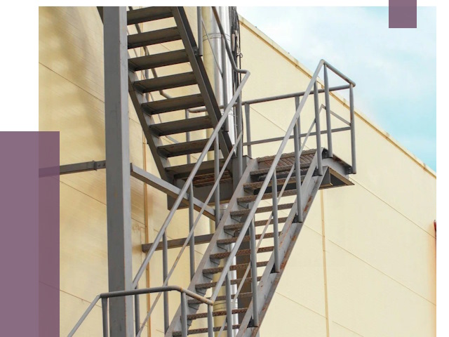 Пожарные лестницы в Озёрске от 12170 руб. — монтаж и продажа | ПРОЛЁТ-Озр