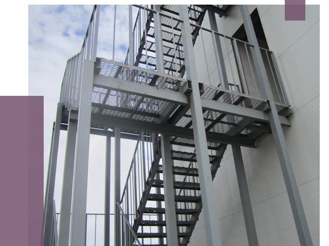 Монтаж пожарных лестниц в Озёрске от 7708 руб.