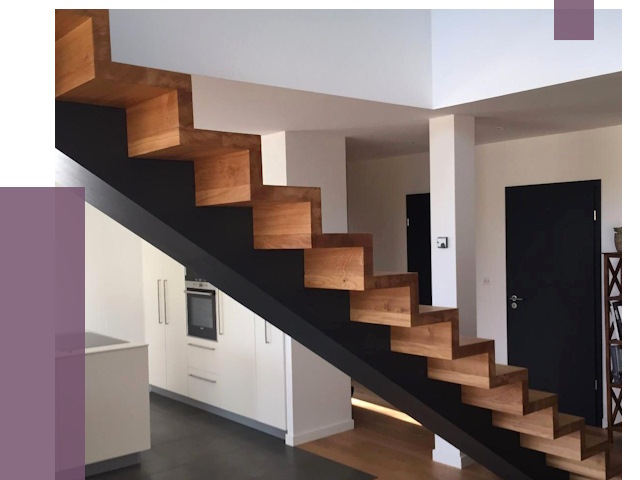 Изготовление деревянных лестниц в Озёрске от 86207 руб. | ПРОЛЁТ-Озр