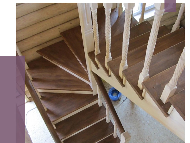 Реставрация деревянных лестниц в Озёрске от 4260 руб.