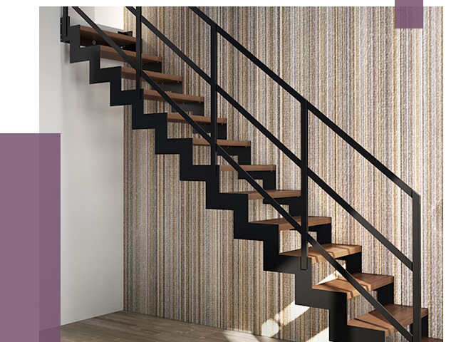 Изготовление металлических лестниц в Озёрске от 48175 руб. | ПРОЛЁТ-Озр