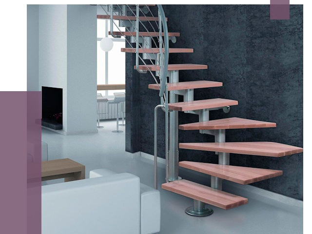 Модульные лестницы в Озёрске от 16734 руб. — купить в ПРОЛЁТ-Озр