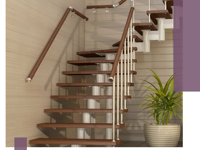 Изготовление модульных лестниц под ключ в Озёрске