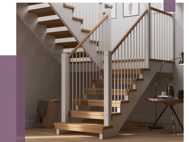 Маршевые лестницы в Озёрске от 37779 руб. — монтаж | ПРОЛЁТ-Озр