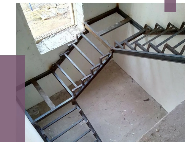 Монтаж лестниц на металлокаркасе в Озёрске от 12678 руб. — ПРОЛЁТ-Озр