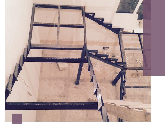 Монтаж лестниц на металлокаркасе в Озёрске быстро и качественно