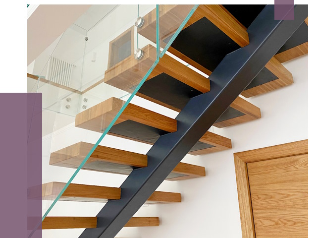 Лестницы на монокосоуре в Озёрске от 18763 руб. под ключ | ПРОЛЁТ-Озр