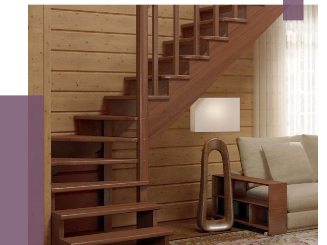 Лестницы эконом класса в Озёрске от 18103 руб. бюджетные решения