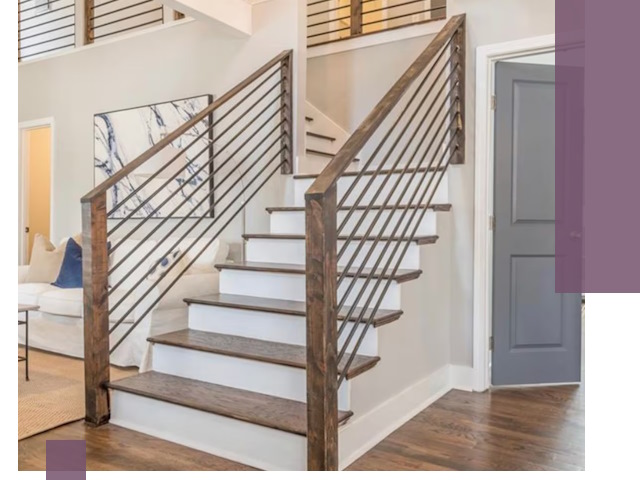 Лестницы для коттеджа под ключ в Озёрске — изготовление и монтаж