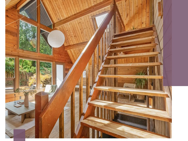 Лестницы для дачи под ключ в Озёрске — изготовление и монтаж