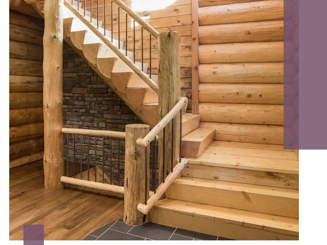 Лестницы в баню под заказ и профессиональный монтаж в Озёрске