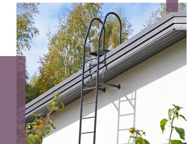 Лестницы на крышу в Озёрске от 18966 руб. — монтаж и монтаж ПРОЛЁТ-Озр