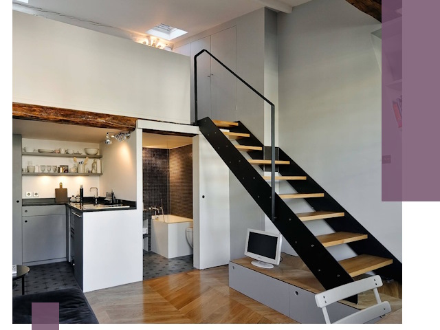 Лестницы на антресоль под ключ в Озёрске — изготовление и монтаж