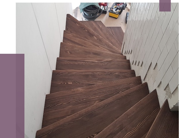 Замена ступеней лестницы в Озёрске от 8316 руб.  | ПРОЛЁТ-Озр