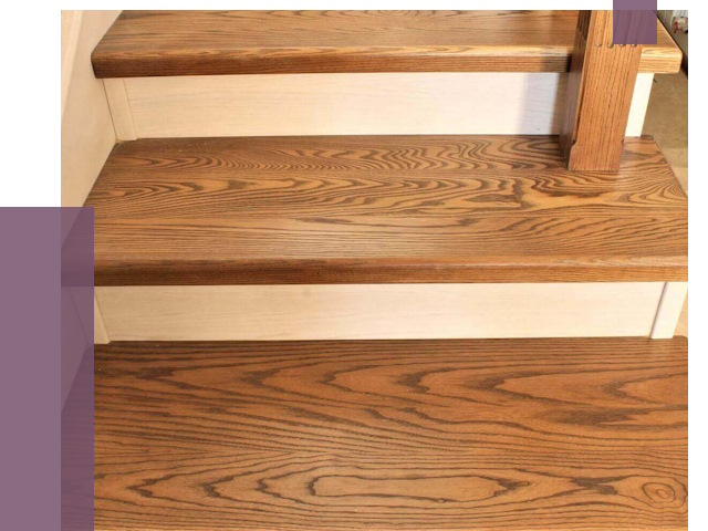 Буковые лестницы под ключ в Озёрске от 12424 руб.