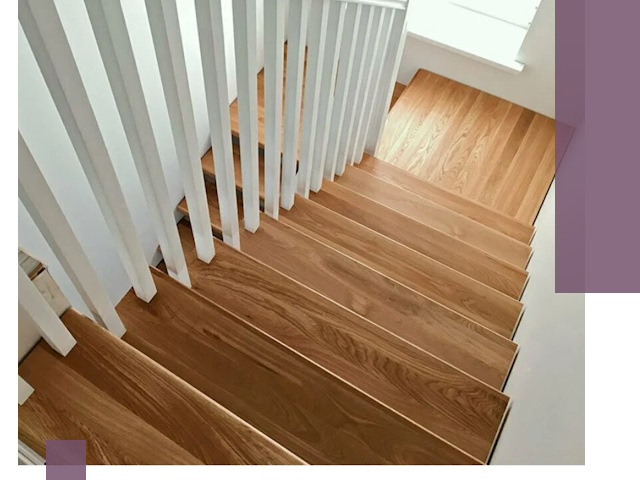 Лестницы из бука в Озёрске: изготовление, монтаж и демонтаж