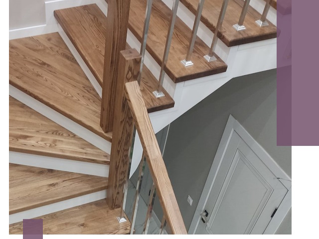 Обшивка металлических лестниц под ключ в Озёрске