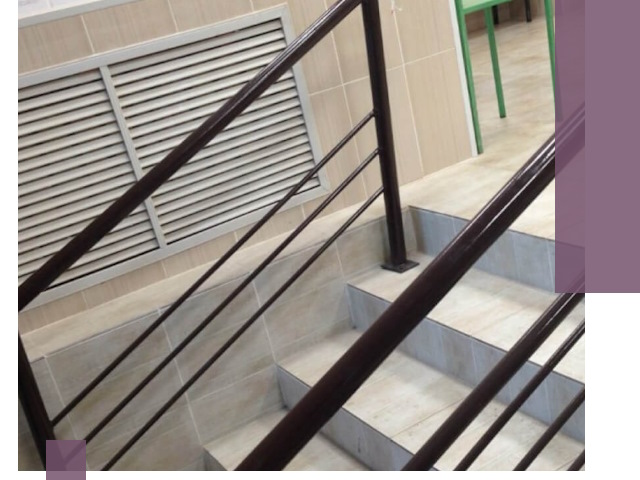 Изготовление перил из металла под ключ в Озёрске