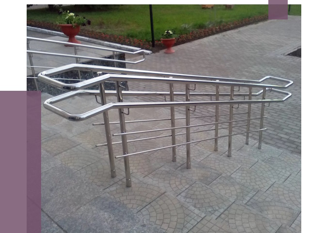 Перила для инвалидов в Озёрске от 7525 руб. под ключ | ПРОЛЁТ-Озр