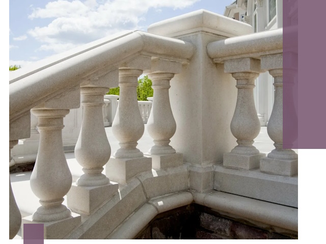 Балюстрады из металла и камня под ключ в Озёрске