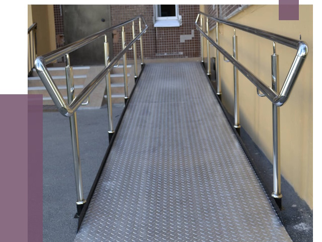 Пандусы в Озёрске от 12170 руб. — установка для инвалидов | ПРОЛЁТ-Озр