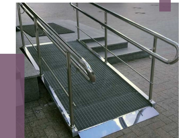 Монтаж пандусов для инвалидов в Озёрске от 8540 руб. под ключ | ПРОЛЁТ-Озр