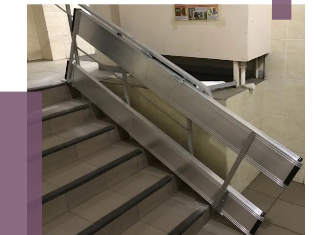 Откидные пандусы в Озёрске от 6592 руб. — купить | ПРОЛЁТ-Озр