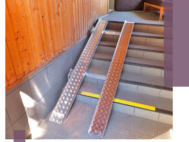 Складные пандусы под заказ и монтаж в Озёрске