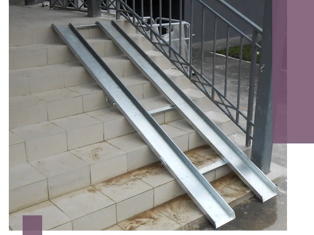 Пандусы для детских колясок в Озёрске: изготовление и монтаж