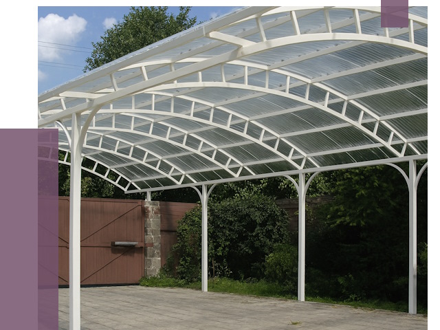 Изготовление навесов в Озёрске от 14706 руб. за м² — ПРОЛЁТ-Озр