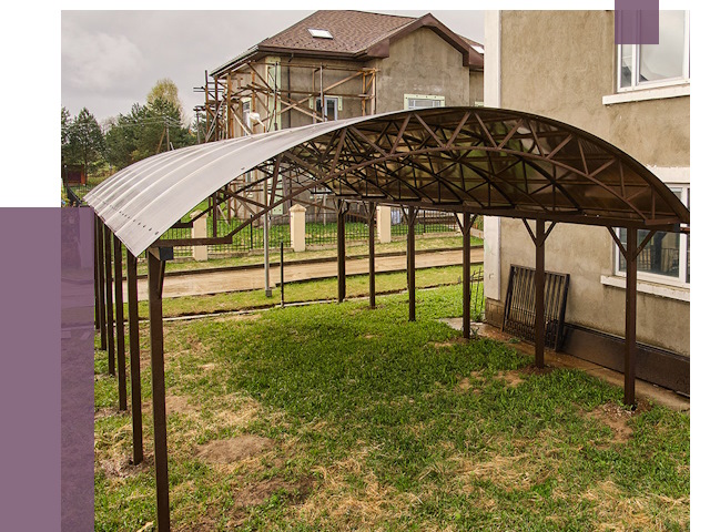 Демонтаж навесов в Озёрске от 4564 руб. — разборка и вывоз | ПРОЛЁТ-Озр