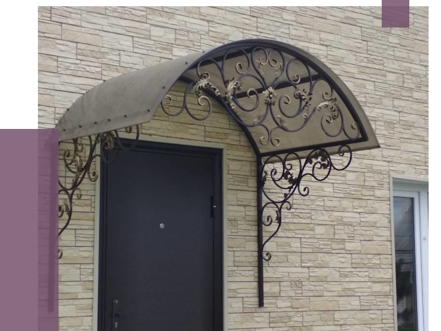 Ремонт козырьков в Озёрске от 7353 руб. | ПРОЛЁТ-Озр