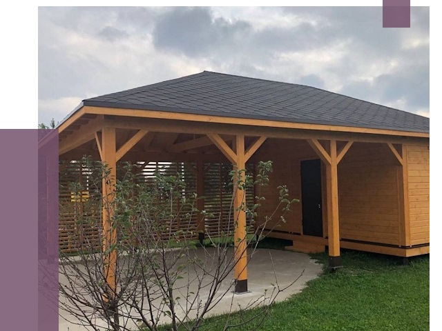 Навесы под ключ в Озёрске от 47921 руб.  | ПРОЛЁТ-Озр