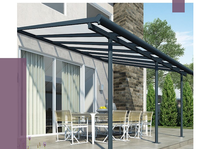 Навесы пристенные в Озёрске от 9026 руб. — монтаж и установка | ПРОЛЁТ-Озр