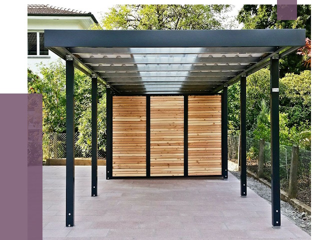 Отдельно стоящие навесы во дворе в Озёрске от 79615 руб. | ПРОЛЁТ-Озр