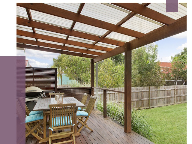 Навесы во двор в Озёрске от 12576 руб. — монтаж | ПРОЛЁТ-Озр