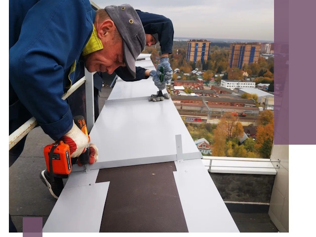 Монтаж парапетов в Озёрске — установка прочных металлических ограждений