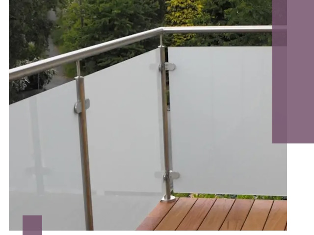 Алюминиевые парапеты для балконов и террас в Озёрске