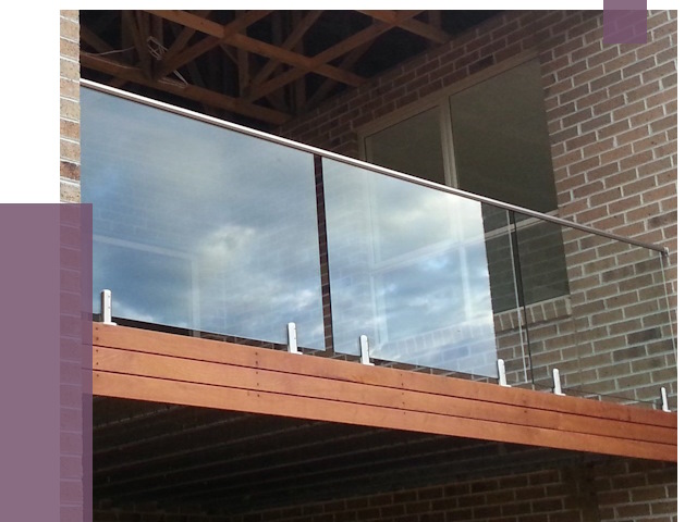 Стеклянные парапеты на крыше и террасе в Озёрске от 11410 руб. | ПРОЛЁТ-Озр