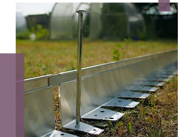 Металлические бордюры для газона в Озёрске от 4260 руб. | ПРОЛЁТ-Озр