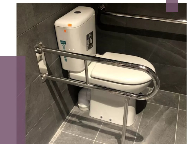 Поручни для санузлов в Озёрске от 4260 руб.  | ПРОЛЁТ-Озр